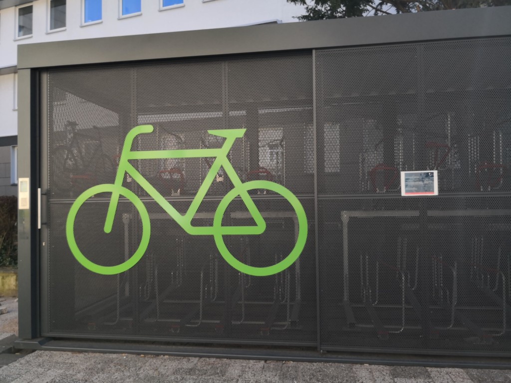 Beispiel Fahrradgarage in Hameln